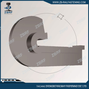 Ancla de riel 50E3 para red de ferrocarril.